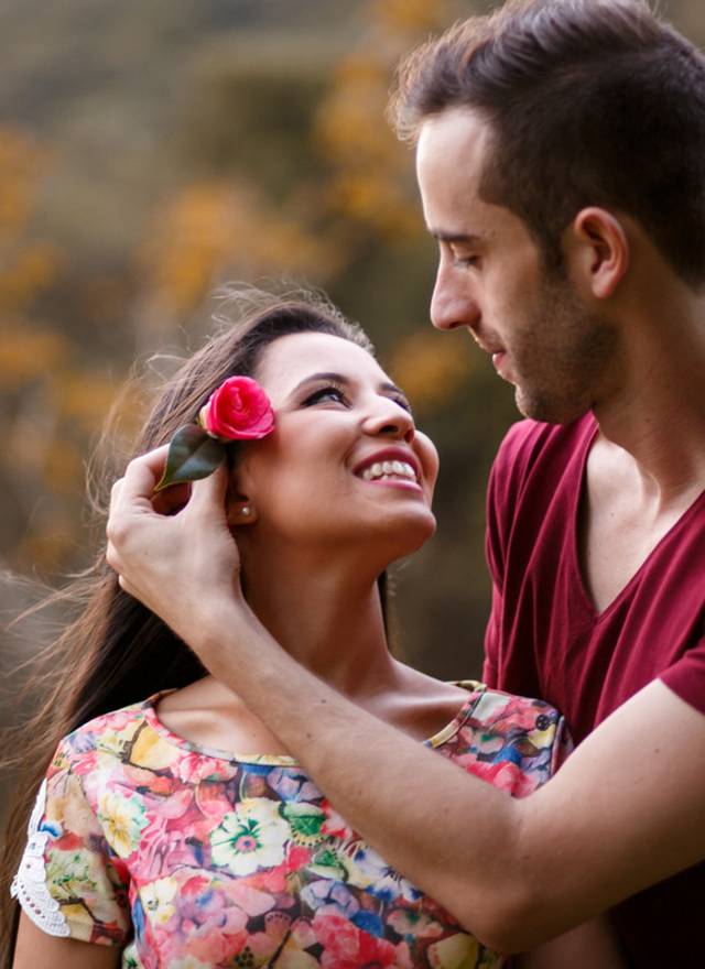 Ensaios de casais de Thais e Michel