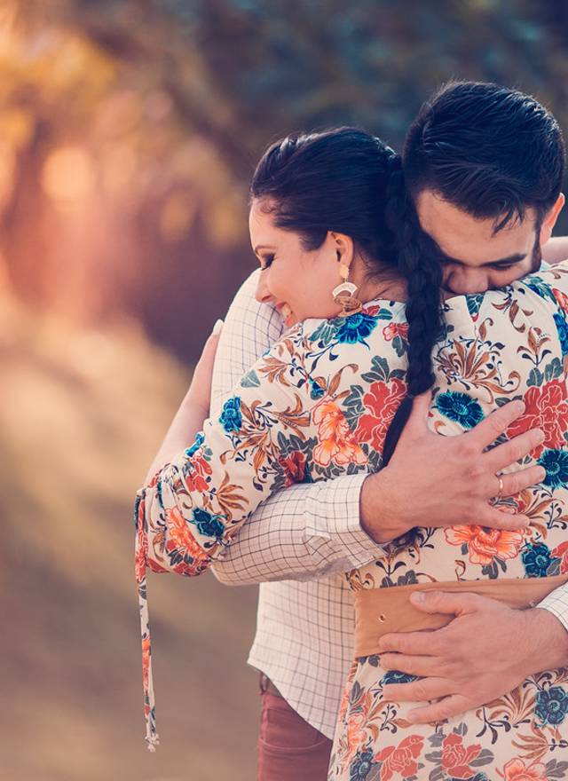 Ensaios de casais de Michele e Everton