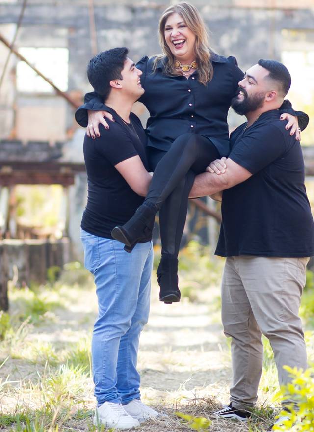 Ensaio Feminino de Ensaio de Aniversário com a Familia