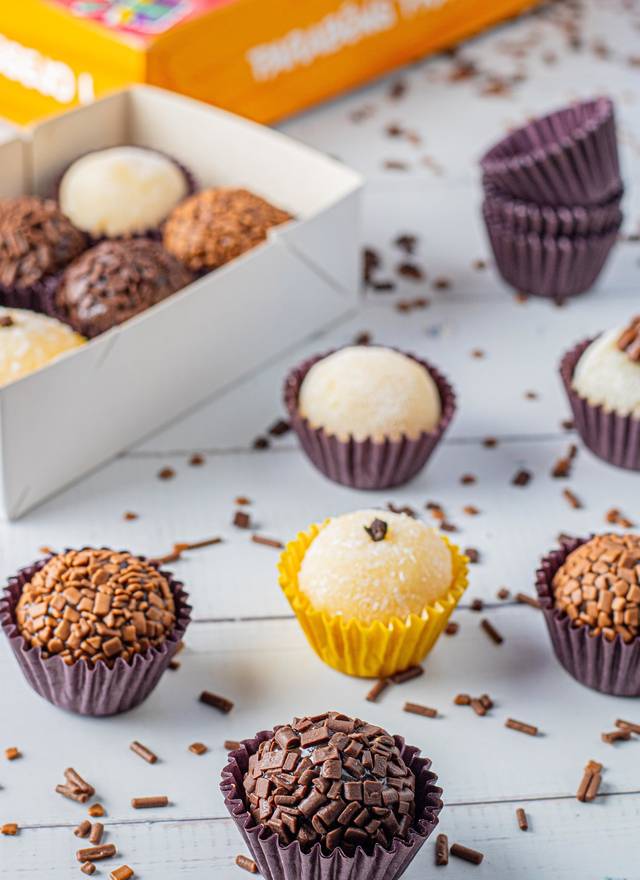 Doces de Pé de Brigadeiro