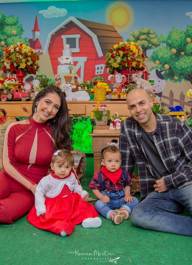 Festa Infantil de Manuela e Pedro - 1 aninho