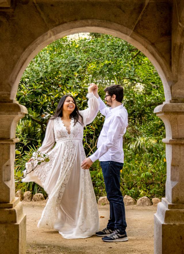 Prewedding de Pré Wedding Izabella e Marco - Palácio de Monserrate, Sintra - Portugal