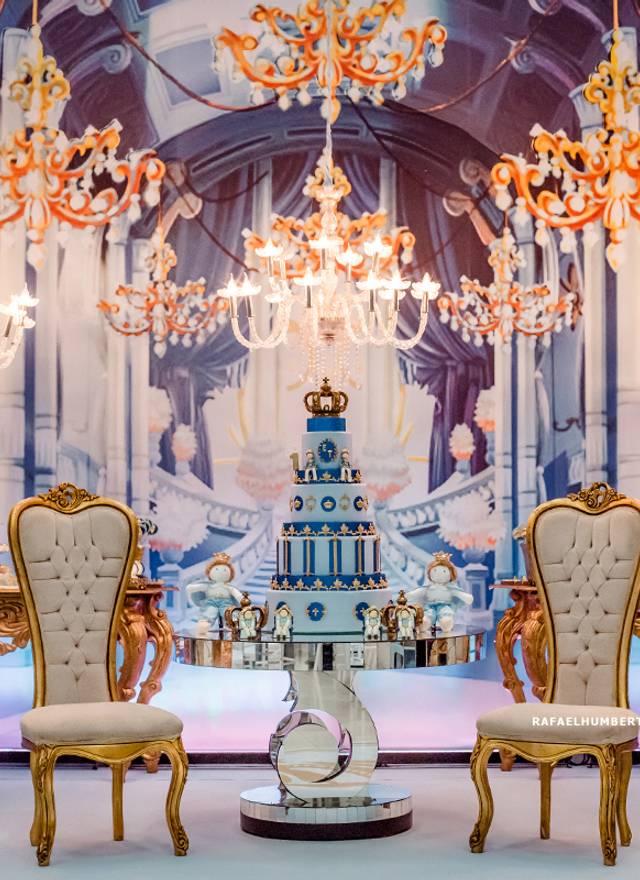 Aniversário Infantil de Detalhes: Aniversário Infantil dos Gêmeos Enrico e Theo Damaso com Tema Príncipes em Palmas – Glamour Eventos