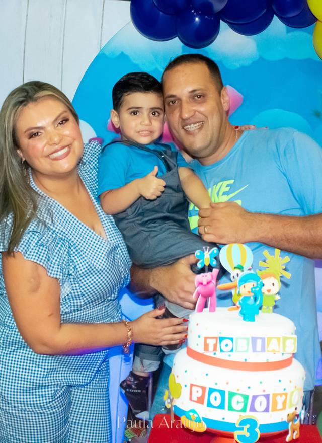 Festa Infantil de Tobias - 3 anos