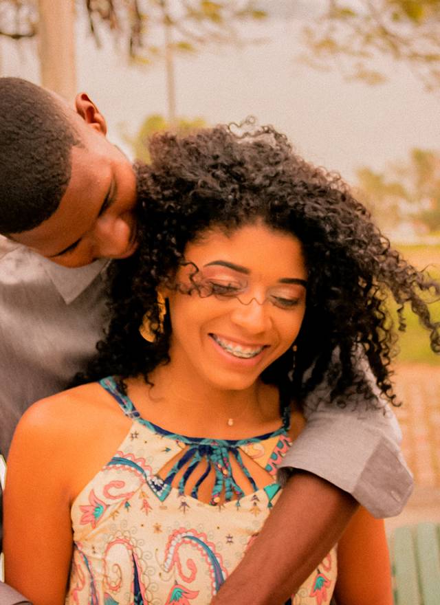 Casal de Maria e Fabrício