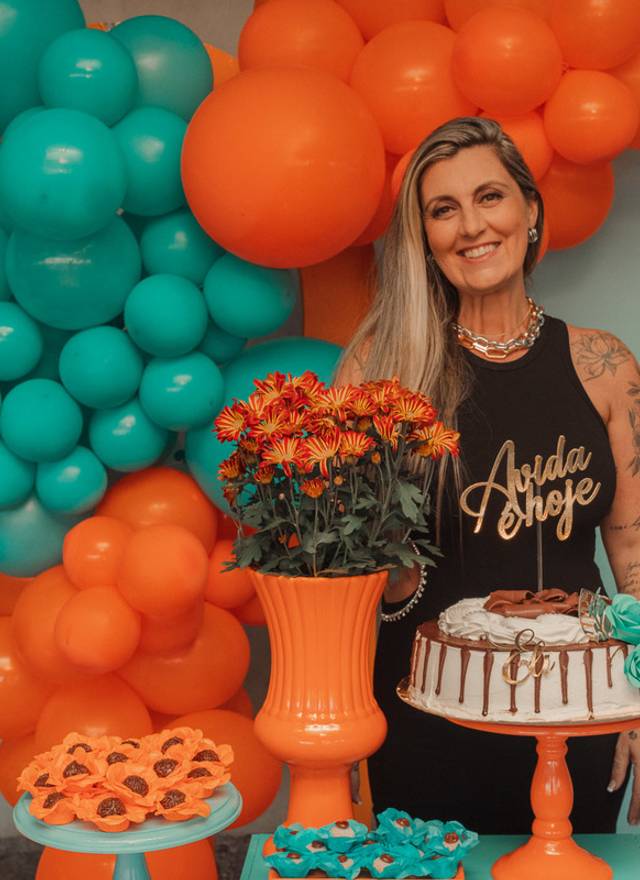 Festa Adulto de 47 anos da Eliane