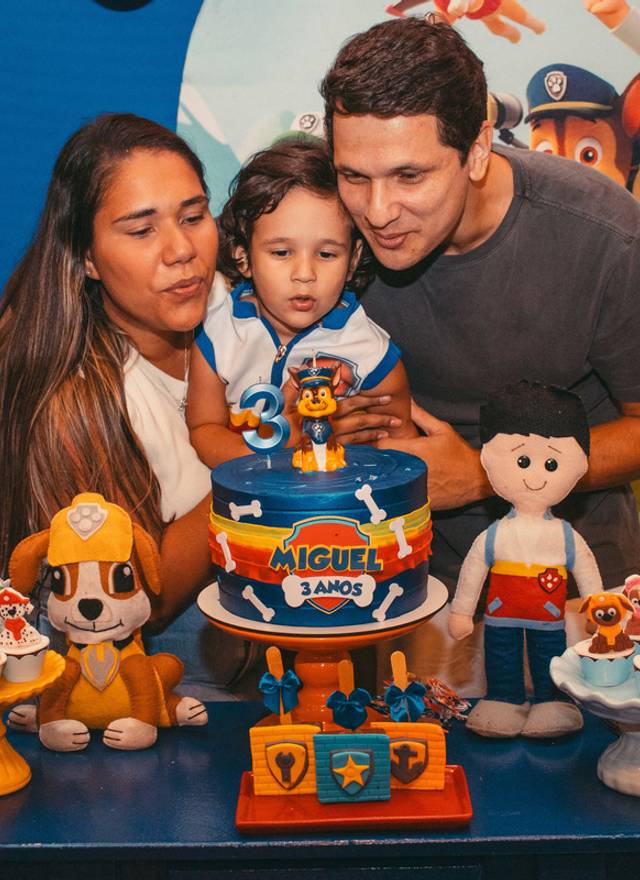 Festa Infantil de 3 anos do Miguel