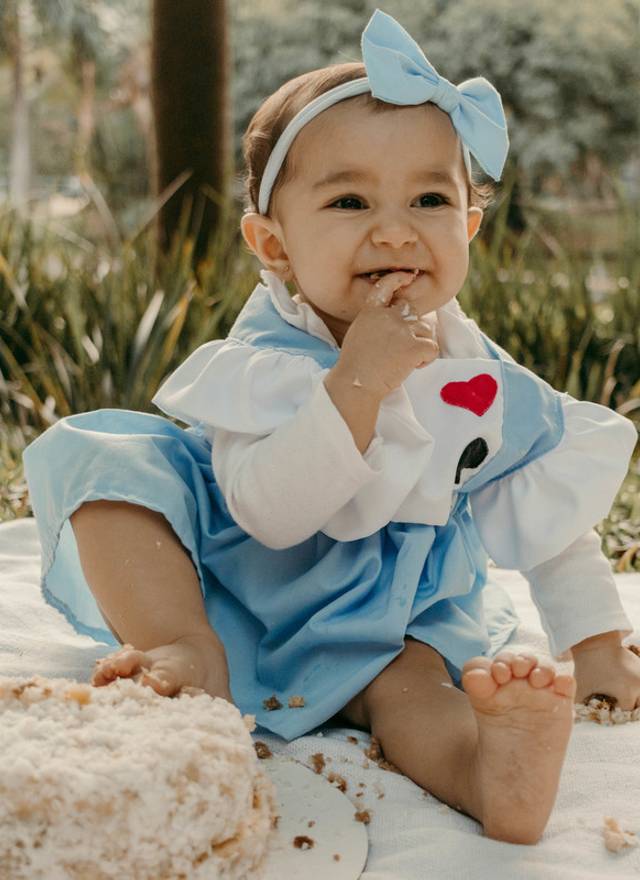 Ensaio Infantil de Celebrando a Alice