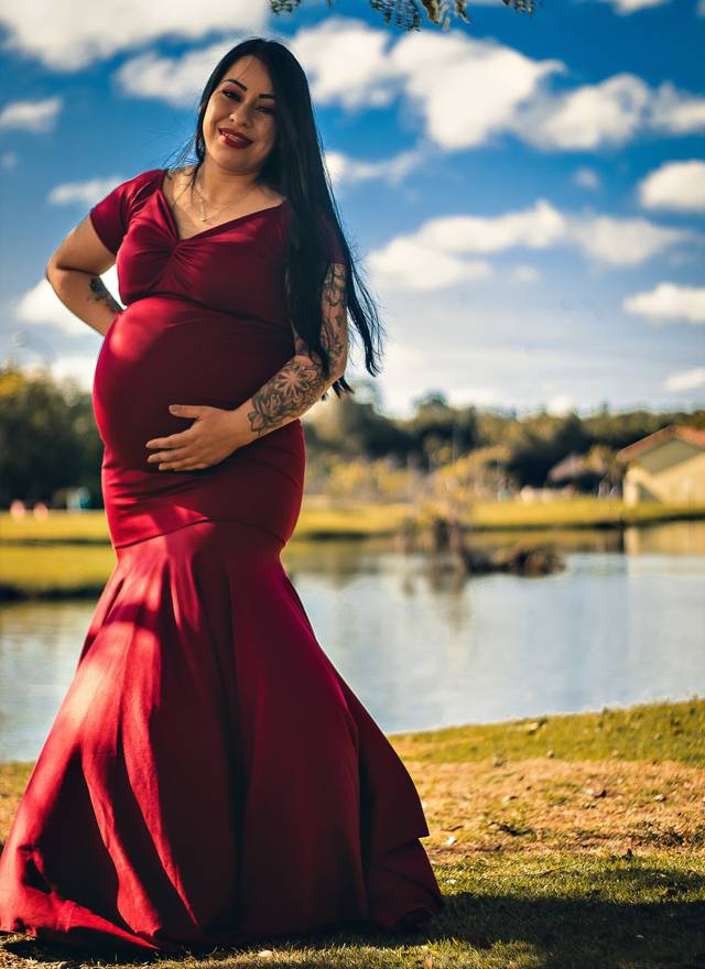 Gestante de Samantha Melo