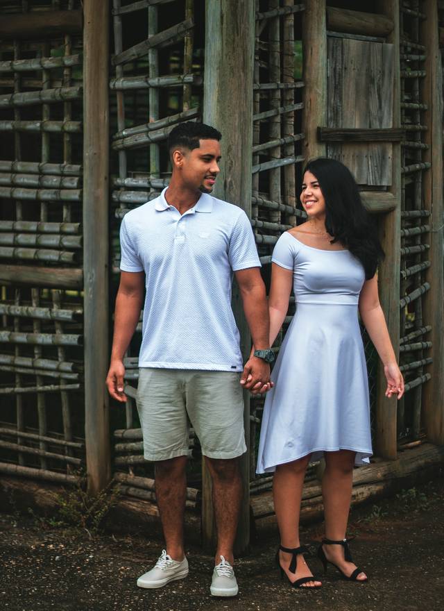 Casal de Viviane + David