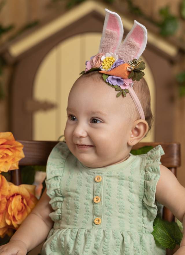 Infantil de Mini Sessões de Páscoa 2023