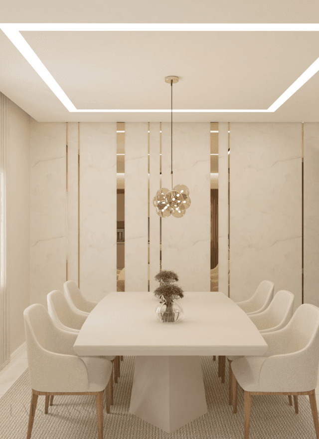 Projetos de interiores de Cozinha Integrada