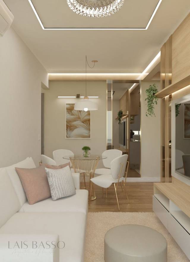 Projetos Arquitetônicos de Sala e Varanda Integrada