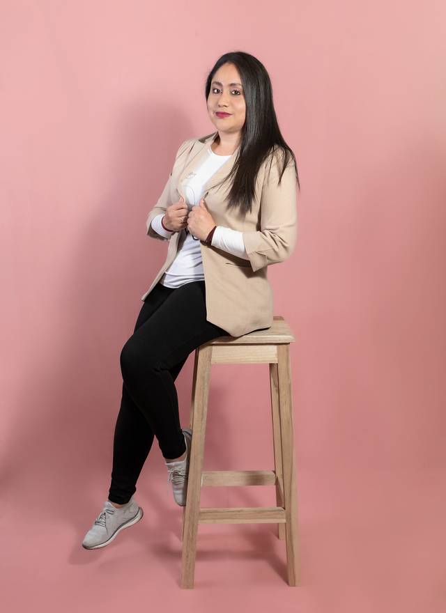 Retrato de Vivi Buenaño