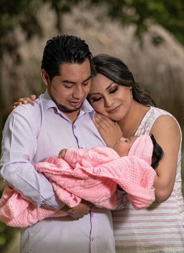 Retrato Familiar de Familia Paguay Calvopiña 