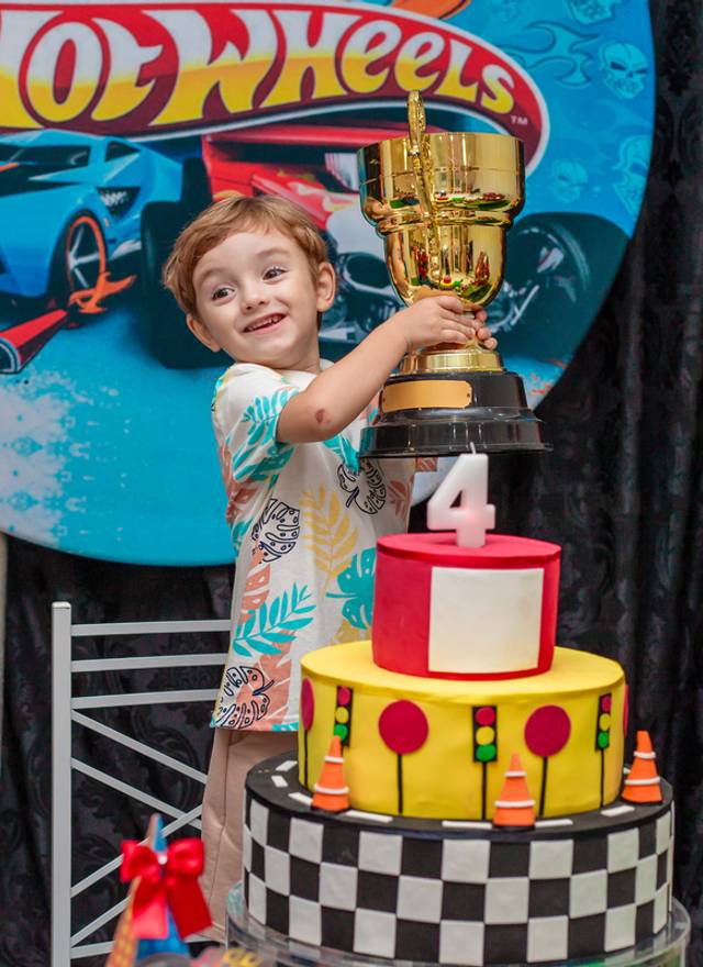 Aniversário de 4 anos Bernardo