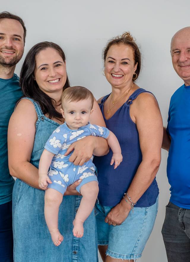 Ensaio de Ensaio Logan e Família