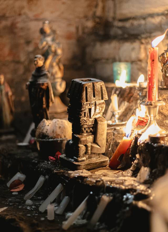 Set de filmagem de Ladões de relíquias
