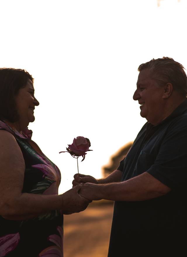 Ensaio  de  Orides e Lourdes - Ensaio Bodas de Ouro 
