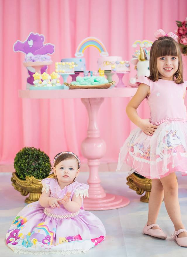 Aniversário de Aniversário Alice 5 anos e Stella 1 ano