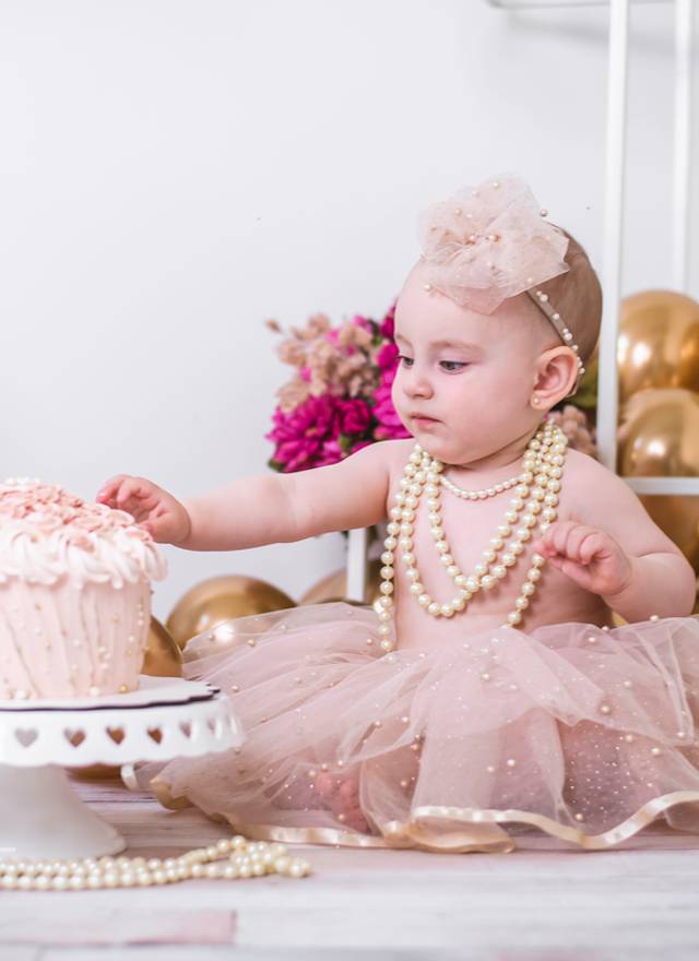 Smash The Cake de Ensaio da Ísis Maria - 1 ano