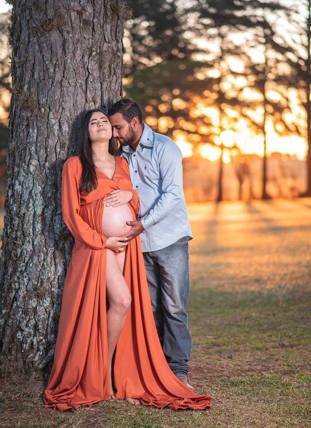 Gestante de Ensaio Gestante - Brenda & Samuel