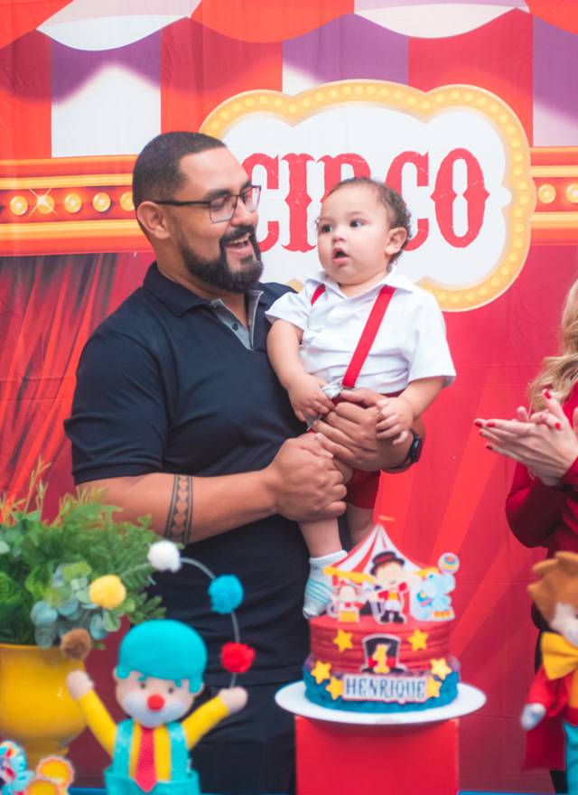 Aniversário de Aniversário do Henrique - 1 ano