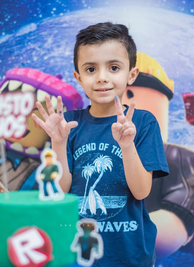 Aniversário de Augusto 7 anos