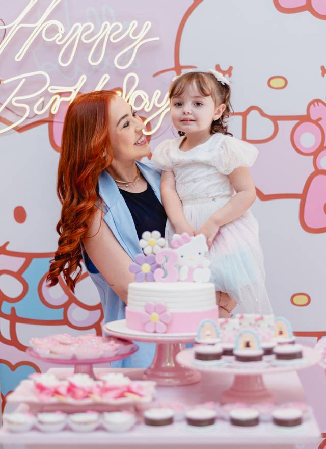 Aniversário de Aniversário Olívia 3 anos