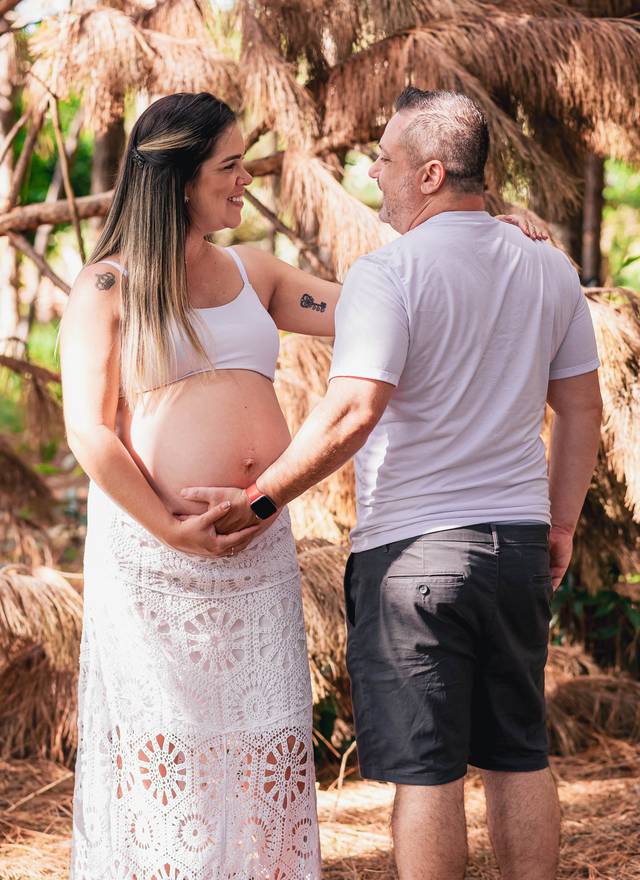 Gestante de Ensaio Gestante Marielen e Bruno