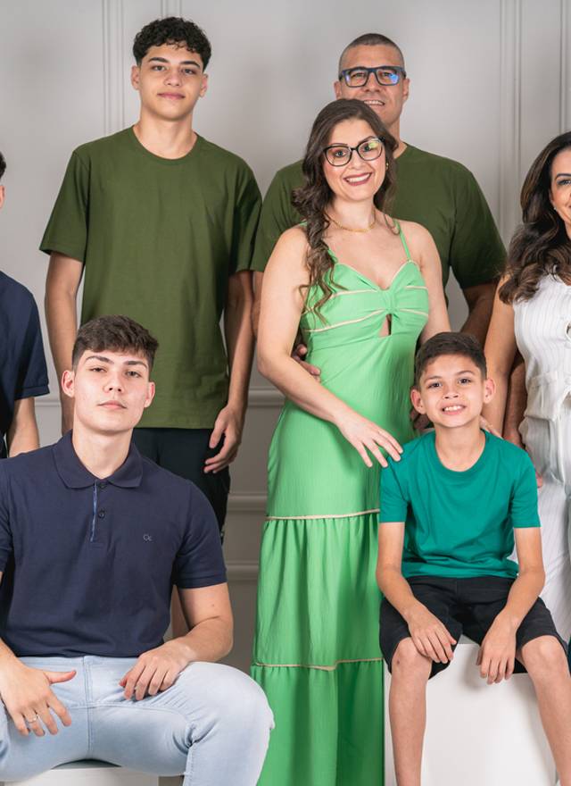 Estúdio/Corporativo de Ensaio Familia Marcia e Fabi