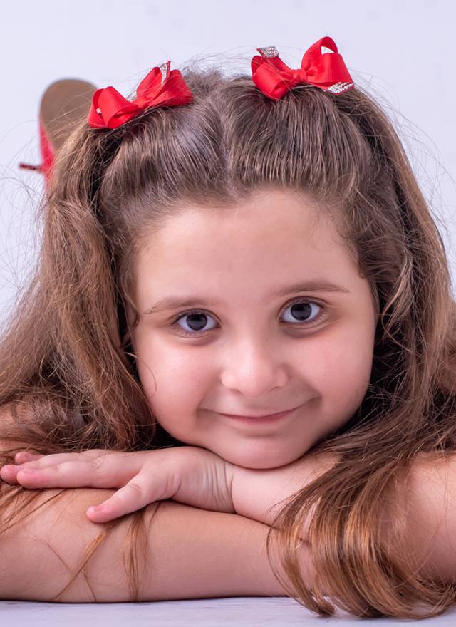 Ensaio  de Rafaela 7 anos