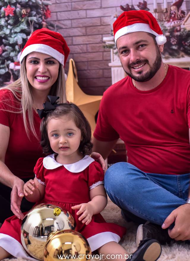 Temático de Lívia - Sessão de Natal