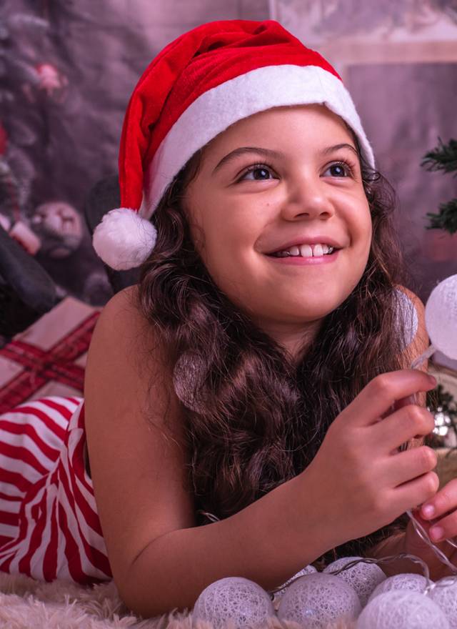Temático de Olívia - Sessão de Natal