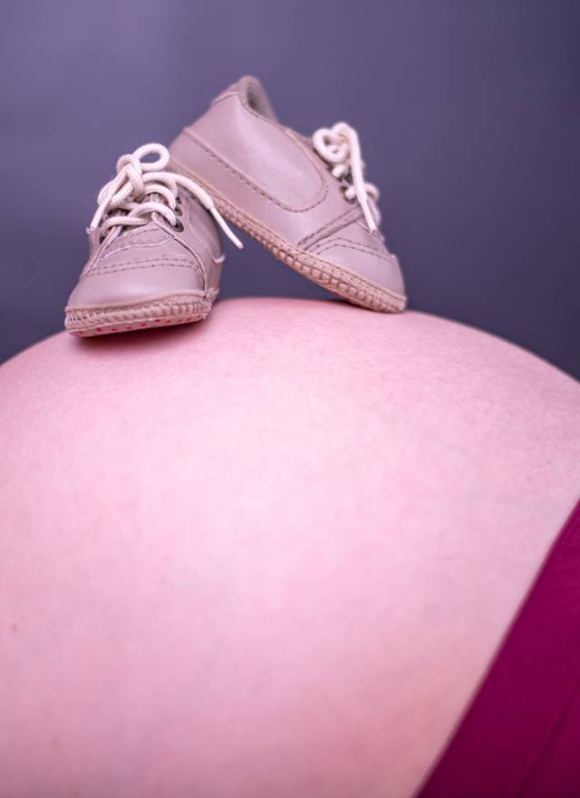 Gestante de Luciana - Ensaio