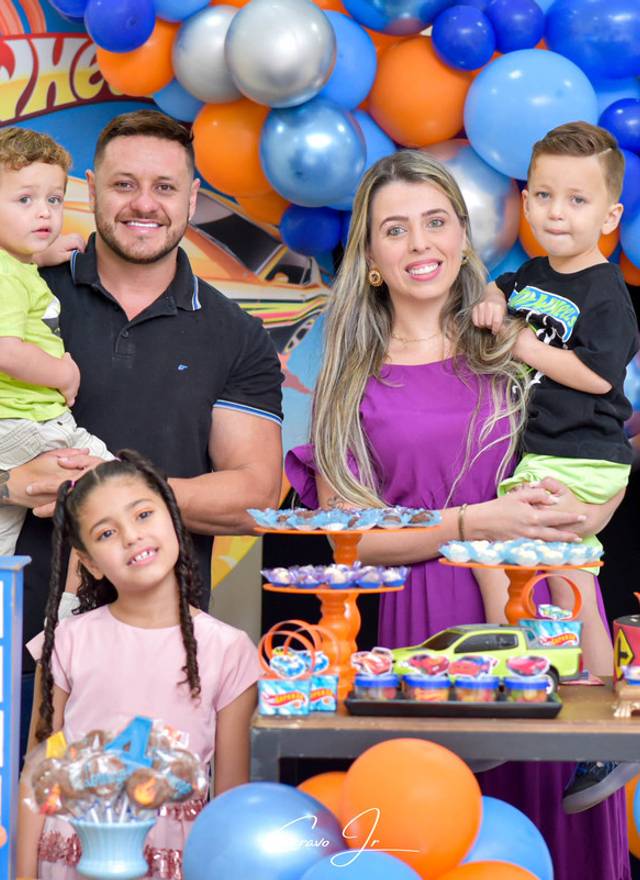 Aniversário de Aniversário Lorenzo - 4 anos