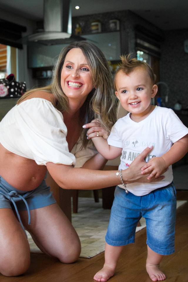 Ensaio Gestante de Ensaio de Gestante - Espera do Rafael