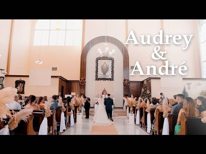 Casamentos de Vídeo Casamento Audrey e André