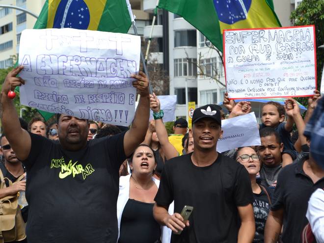 Politica de Cobertura Fotográfica | Manifestação Profissionais de Enfermagem