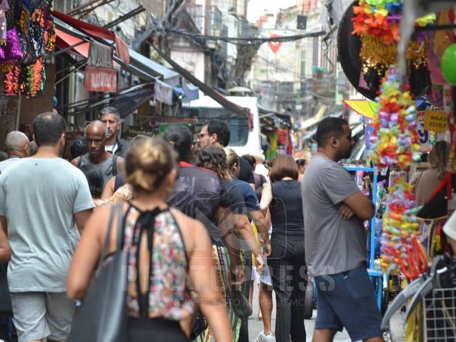 Economia de Centro Comercial do Saara, Rio 