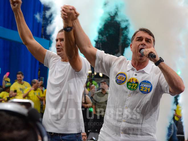 Politica de Lançamento candidatura Douglas Ruas ao Governo do Rio no Maracanãzinho