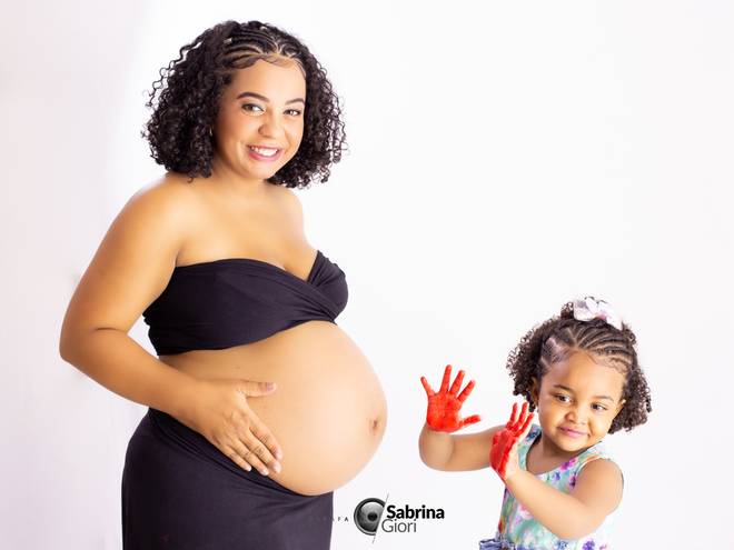 Gestante de A espera de Caio Henrique 