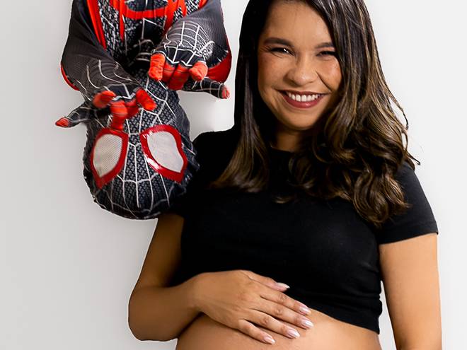 Gestante de A magia da segunda gestação é ver o amor se multiplicar