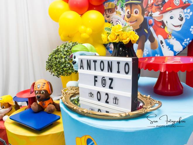 Aniversários de Aniversário - Antonio fez 1