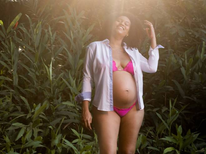 Gestante de Cássia á espera de Ithan