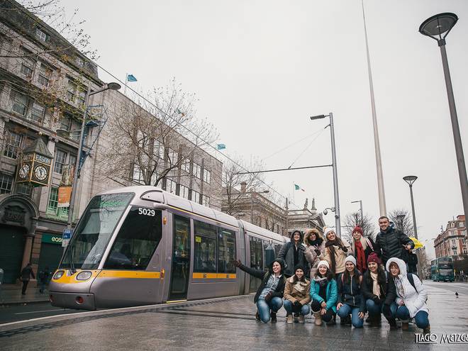 Book Externo de Intercâmbistas em Dublin