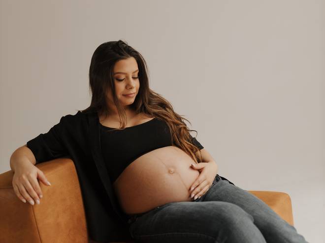 Ensaio Gestante de Ensaio gestante: Caroline Lima
