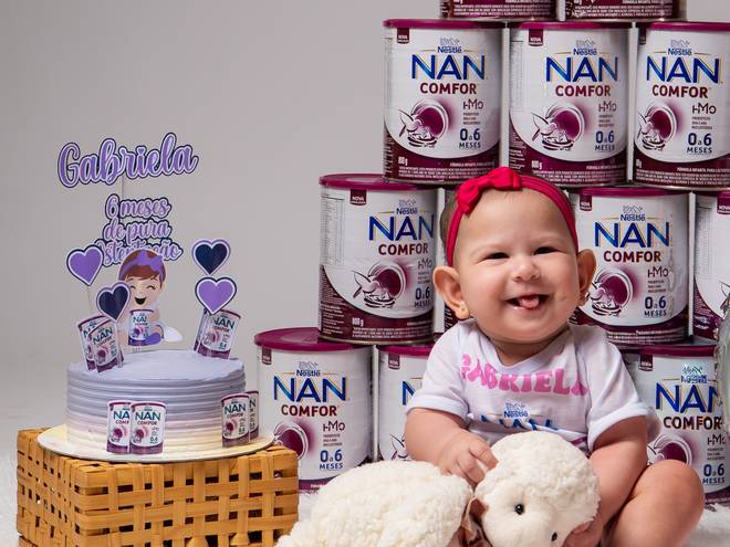 ANIVERSÁRIO de GABRIELA - 6 MESES