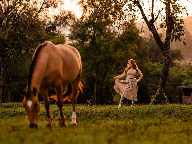 15 anos de Ensaio de 15 Anos em Meio à Natureza