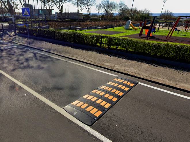 Sinalização de Redutor de Velocidade SS-LOMBA